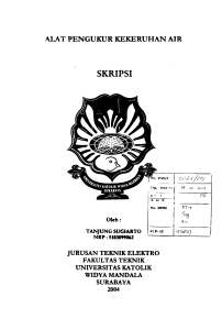 alat pengukur kekeruhan air skripsi