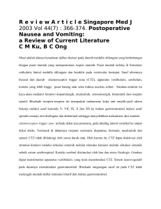 366-374. Postoperative Nausea and Vomiting