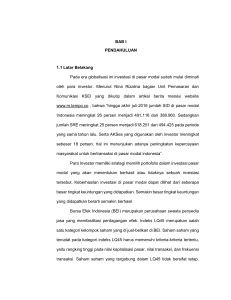 BAB I PENDAHULUAN 1.1 Latar Belakang Pada era globalisasi ini