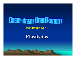 Elastisitas