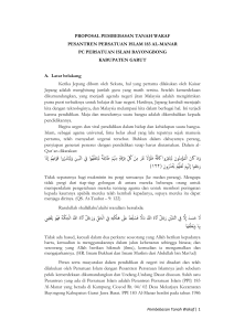 Proposal - Pesantren Persatuan Islam No. 183 Al