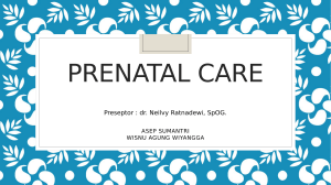 PREnatal CAre