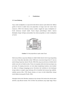 I Pendahuluan 1.1 Latar Belakang Upaya untuk mendapatkan air
