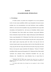 bab iii analisis hasil penelitian