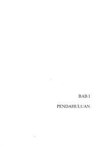 BABI PENDAHULUAN