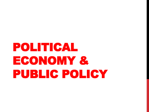 ekonomi politik kebijakan publik