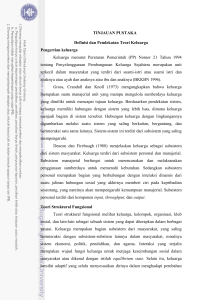 7 TINJAUAN PUSTAKA Definisi dan Pendekatan