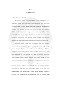 1 BAB I PENDAHULUAN A. Latar Belakang Masalah Yogyakarta