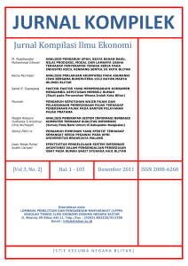 Jurnal Kompilasi Ilmu Ekonomi - Journals | STIE Kesuma Negara