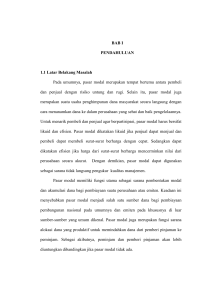 analisis pengaruh earnings, operating cash flows dan book value