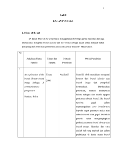 BAB 2 KAJIAN PUSTAKA 2.1 State of the art Di