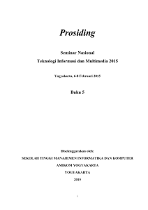 Prosiding - stmik mdp