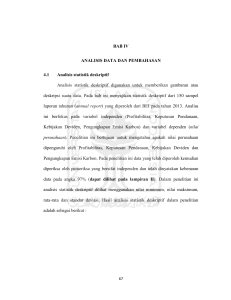 BAB IV ANALISIS DATA DAN PEMBAHASAN 4.1