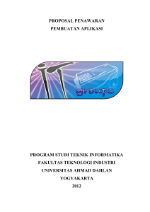 proposal penawaran pembuatan aplikasi program studi teknik