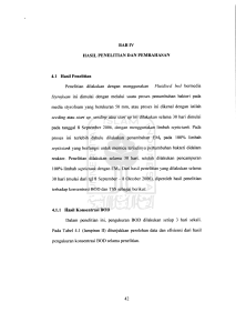 pada tanggal 8 September 2006, dengan menggunakan limbah