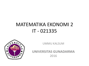 MATEMATIKA EKONOMI 2 IT