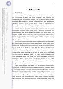 1 pendahuluan - IPB Repository