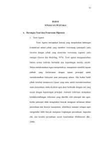 BAB II TINJAUAN PUSTAKA A. Rerangka Teori