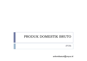 produk domestik bruto