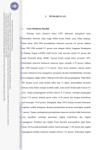 I. PENDAHULUAN 1.1. Latar Belakang Masalah