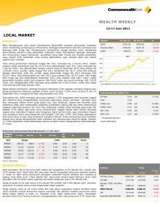 wealth weekly local market