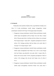 BAB V KESIMPULAN DAN SARAN A. Kesimpulan Berdasarkan