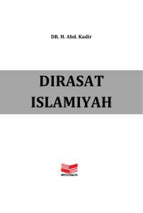 dirasat islamiyah - Digilib UIN Sunan Ampel Surabaya