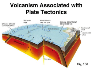 Volcanism and Plate Tectonics