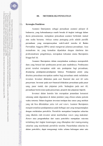 17 III. METODOLOGI PENELITIAN 3.1. Kerangka