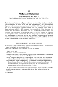 22 Malignant Melanoma