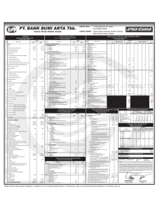 neraca - Bank Bumi Arta