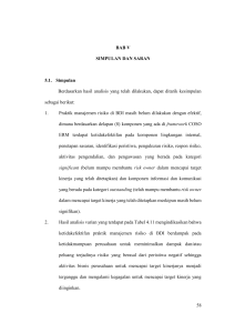 58 BAB V SIMPULAN DAN SARAN 5.1. Simpulan