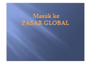 10. Pemasaran Global