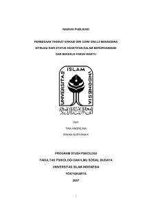 program studi psikologi fakultas psikologi dan ilmu sosial budaya