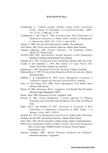 DAFTAR PUSTAKA Al-Hammad, A. , Common Interface Problems