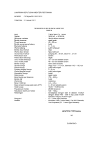 LAMPIRAN KEPUTUSAN MENTERI PERTANIAN