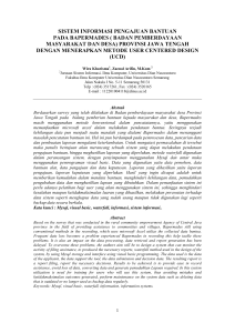 format sisfo - Universitas Dian Nuswantoro