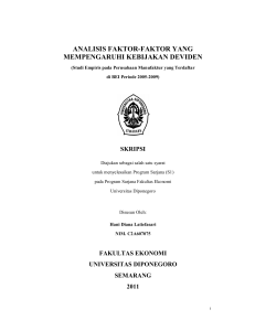 analisis faktor-faktor yang mempengaruhi kebijakan