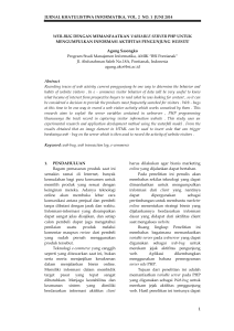 jurnal khatulistiwa informatika, vol. 2 no. 1 juni 2014 web
