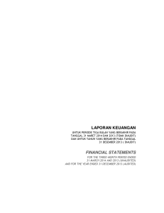 laporan keuangan financial statements