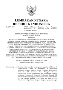 LEMBARAN NEGARA REPUBLIK INDONESIA