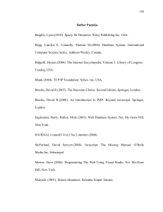 195 Daftar Pustaka Beighly, Lynn.(2010). Jquery for Dummies. Wiley