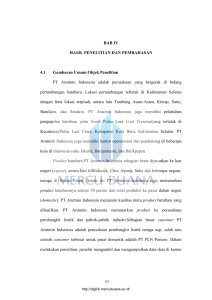 BAB IV HASIL PENELITIAN DAN PEMBAHASAN 4.1 Gambaran