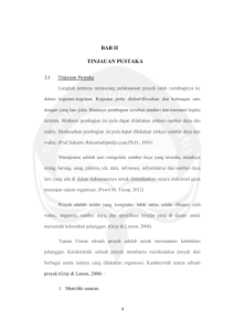 BAB II TINJAUAN PUSTAKA