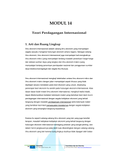 modul 14 - Universitas Mercu Buana