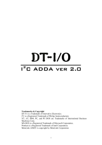 IC ADDA ver 2.0 - Innovative Electronics