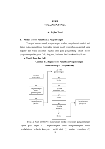 16 BAB II TINJAUAN PUSTAKA A. Kajian Teori 1. Model