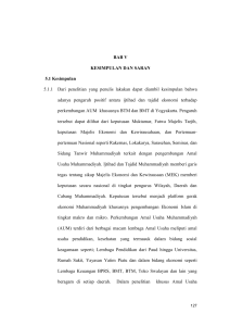 BAB V KESIMPULAN DAN SARAN 5.1 Kesimpulan 5.1