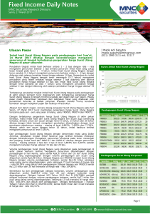 MNC Securities Fixed Income Daily Notes