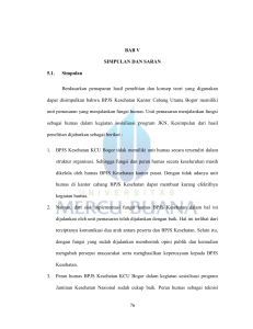 76 BAB V SIMPULAN DAN SARAN 5.1. Simpulan Berdasarkan